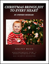Christmas Brings Joy To Every Heart Unison choral sheet music cover